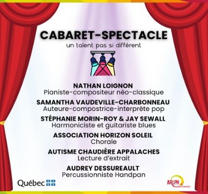 Cabaret-Spectacle, Un talent pas si différent